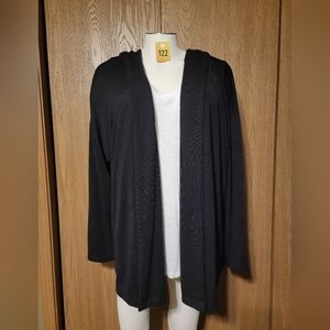 3XL Terra&Sky Black Hooded Sweater